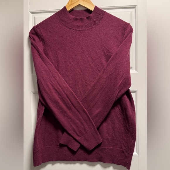 Banana Republic Wool-blend mock-neck sweater - Picture 2 of 4